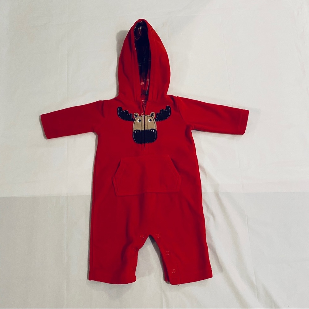 4 For $10.  Carters Baby Fleece Footless  Onesie